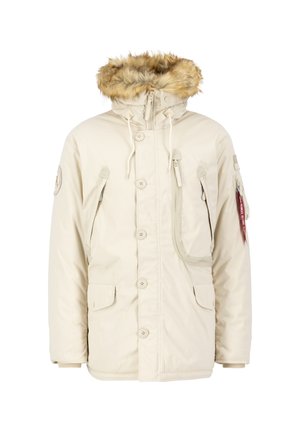 Alpha Industries POLAR UNISEX - Parka - vintage white