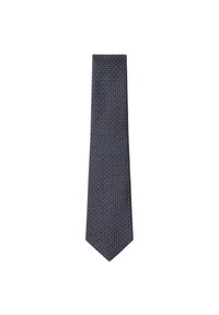 Hackett London MICRO FLEUR DE LIS - Cravatta - dark denim blue