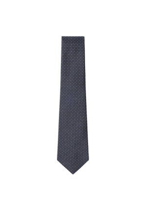 Hackett London MICRO FLEUR DE LIS - Tie - dark denim blue