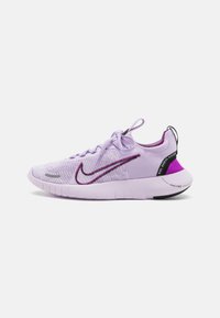 Nike Performance FREE RN FK NATURE - Utcai futócipők - lilac bloom/black/barely grape/vivid purple