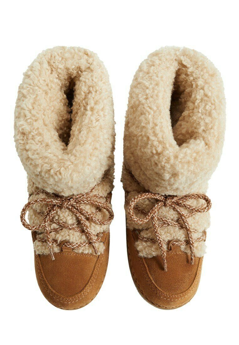 Mango BOARD - Botas para la nieve - tobacco-braun/marrón - Zalando.es