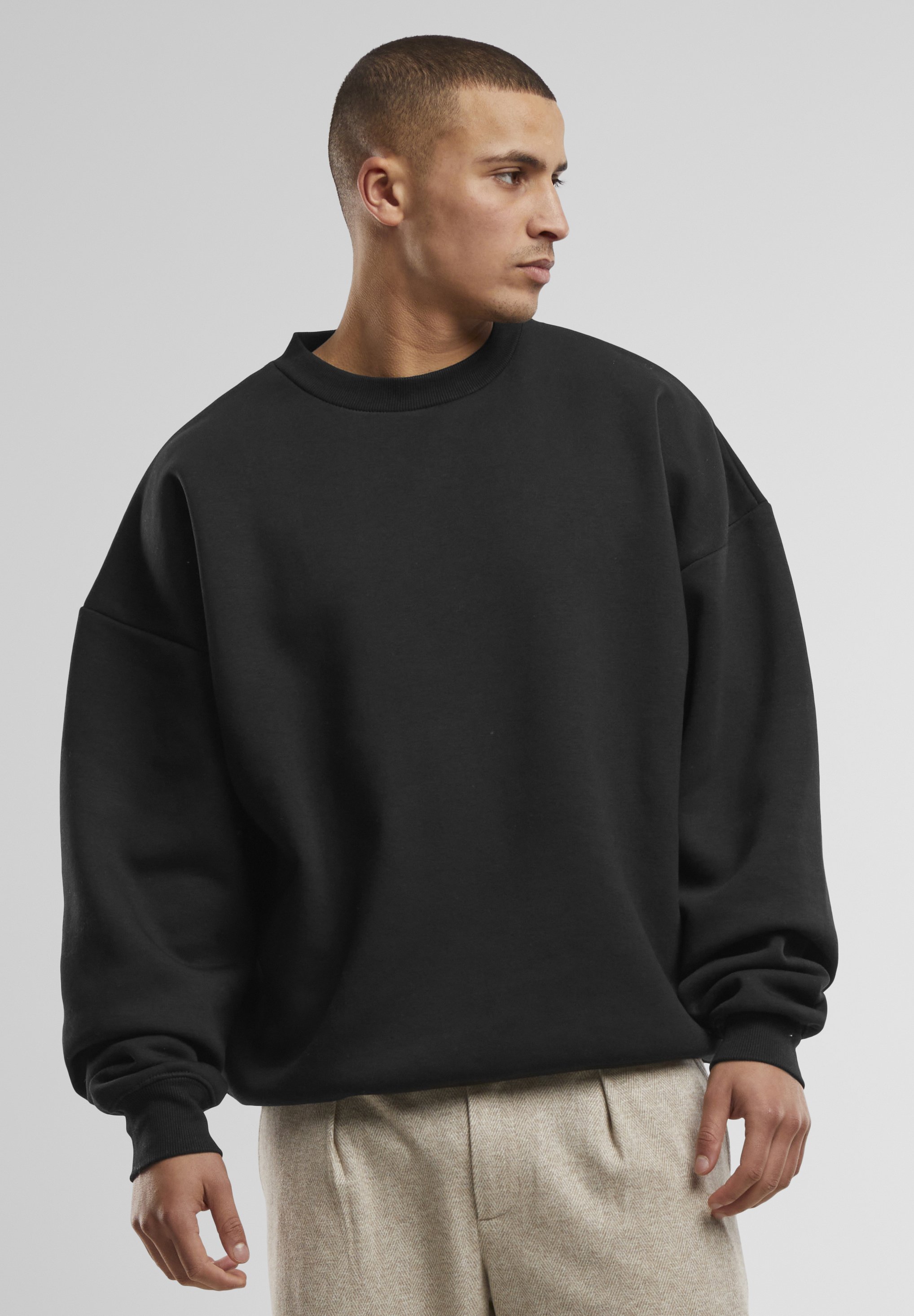 トップス Peate basic sweat black Peate