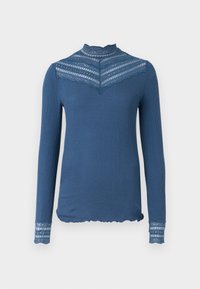 BENITA REGULAR T NECK - Camisola de manga comprida - ensign blue