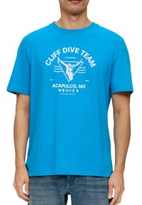 s.Oliver Triko s potiskem - azurblau