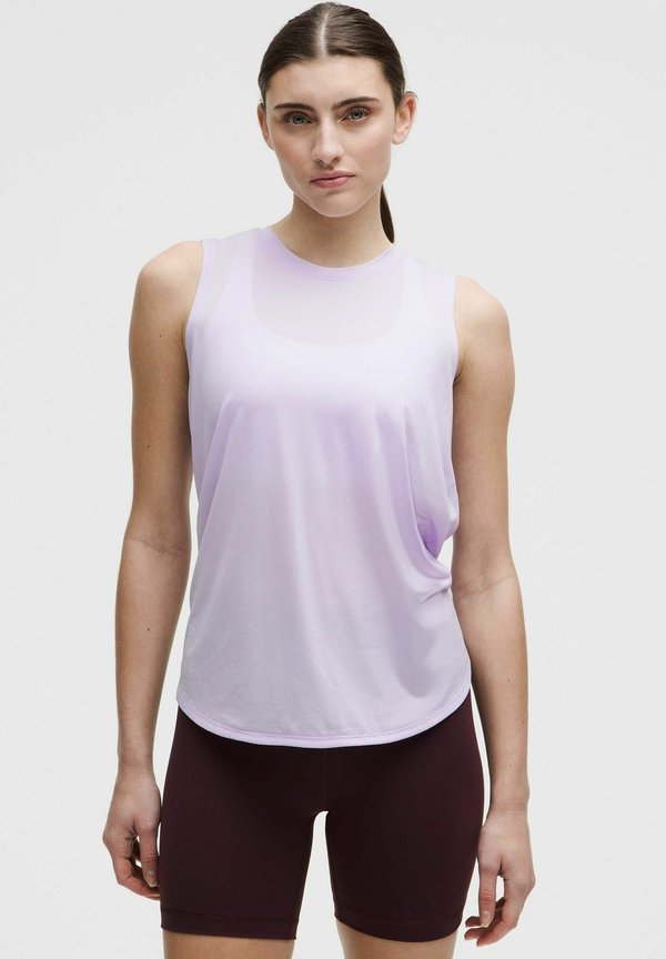 LIGHTWEIGHT SPLIT-BACK - Top - Lavender Frost