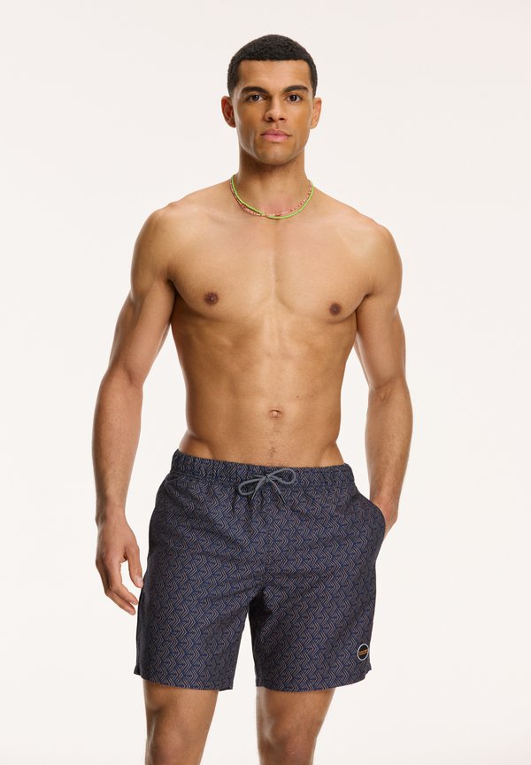 REGULAR FIT GEO - Badeshorts