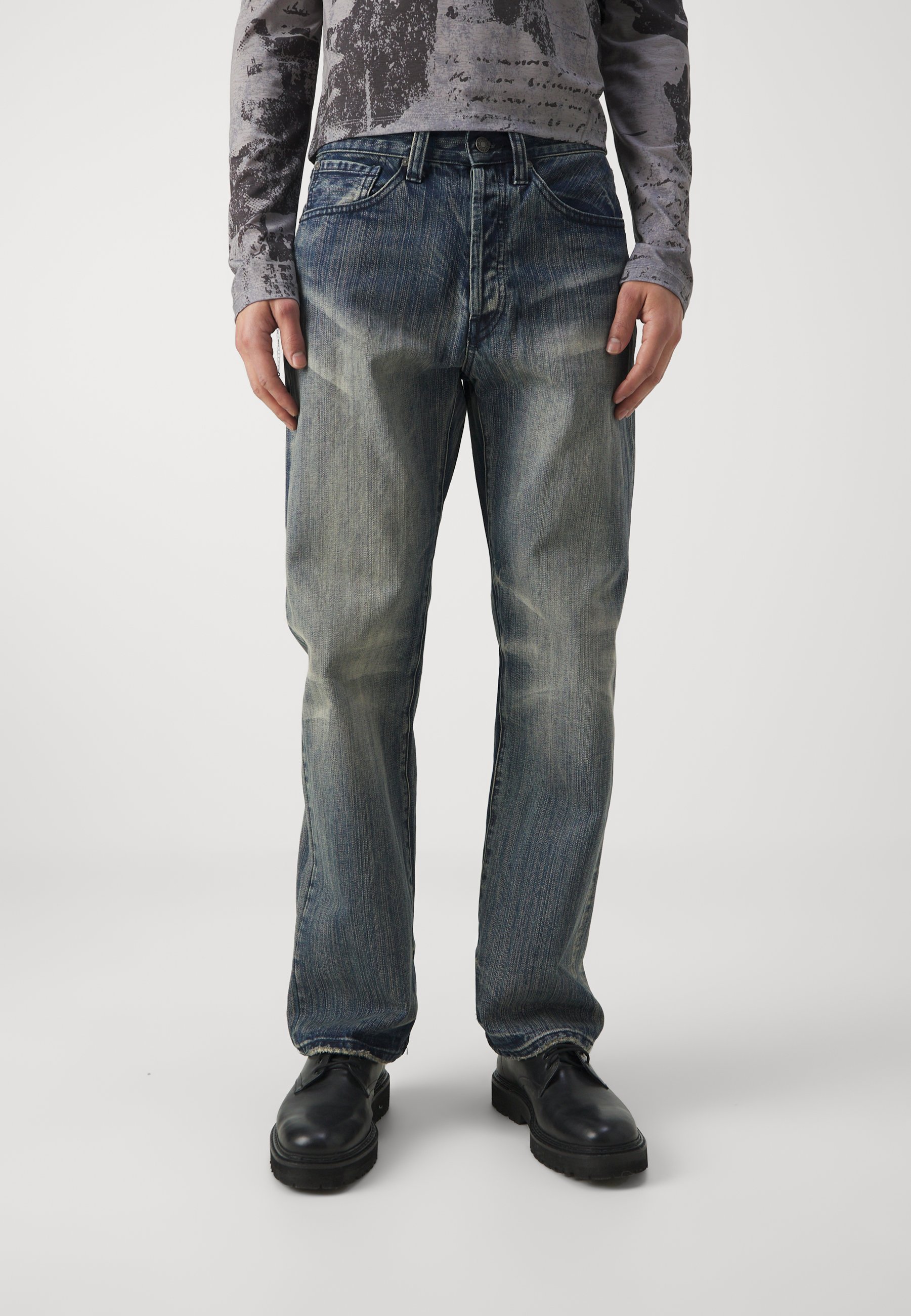 Jaded London Jeans Relaxed Fit - light wash/hellblau - Zalando