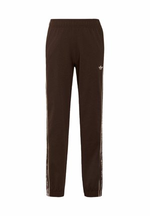 adidas Originals, ADIDAS ORIGINALS SST LOOSE PAISLEY TRACK PANTS - Verryttelyhousut - aurora coffee
