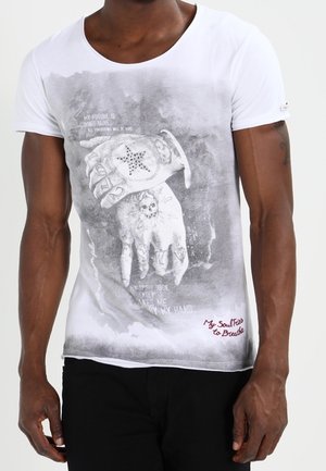 Camiseta estampada - white