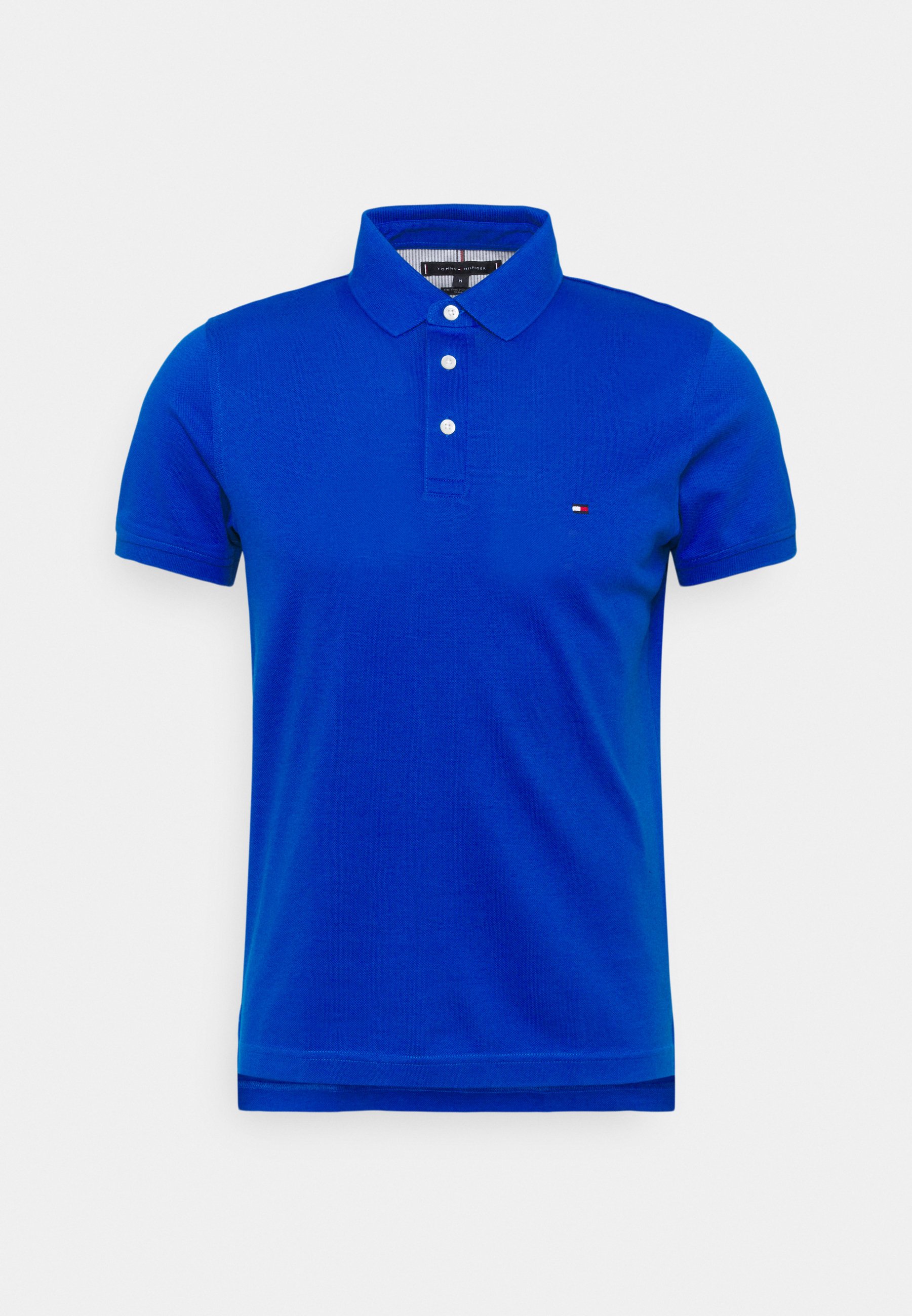 royal blue tommy hilfiger polo shirt