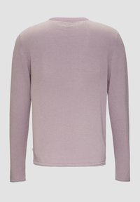 QS ROLLSAUM UND WASCHEFFEKT - Strickpullover - flieder