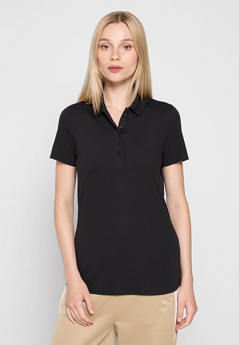 Puma Poloshirt zwart Puma Poloshirt zwart