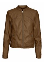 Giacca Donna VERO MODA Vmfavodona | In Viscosa Rivestita, Taglio Attillato, Con Cerniera E Tasche | Look Rock Ed Elegante