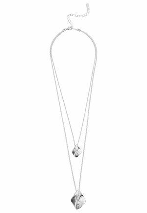 WAVE LAYERED - Ketting - silver tone