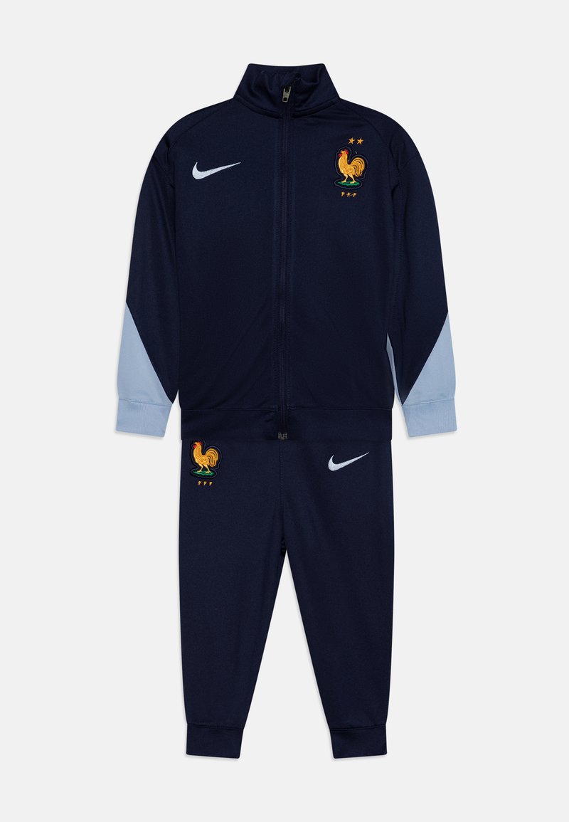 Nike Performance - FRANCE FFF INFANTS STRIKE TRACK SUIT UNISEX SET - Reprezentančna oblačila - blackened blue/cobalt bliss, Povečajte