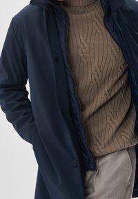 Matinique Klasický kabát - dark blue