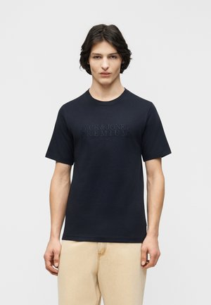 JPRBLAETHAN BRANDING TEE - T-shirt basique - night sky