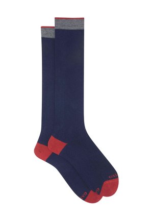 Calzettoni - navy amaranto