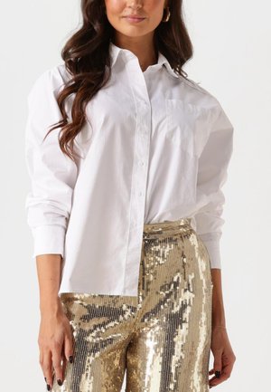 Overhemdblouse - wit