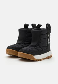 Columbia SNOWTROT™ UNISEX - Zimné čižmy - black/sea salt