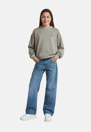 G-STAR, GIRLS OVERSIZED CREW SWEATER - Sweatshirt - grey alloy