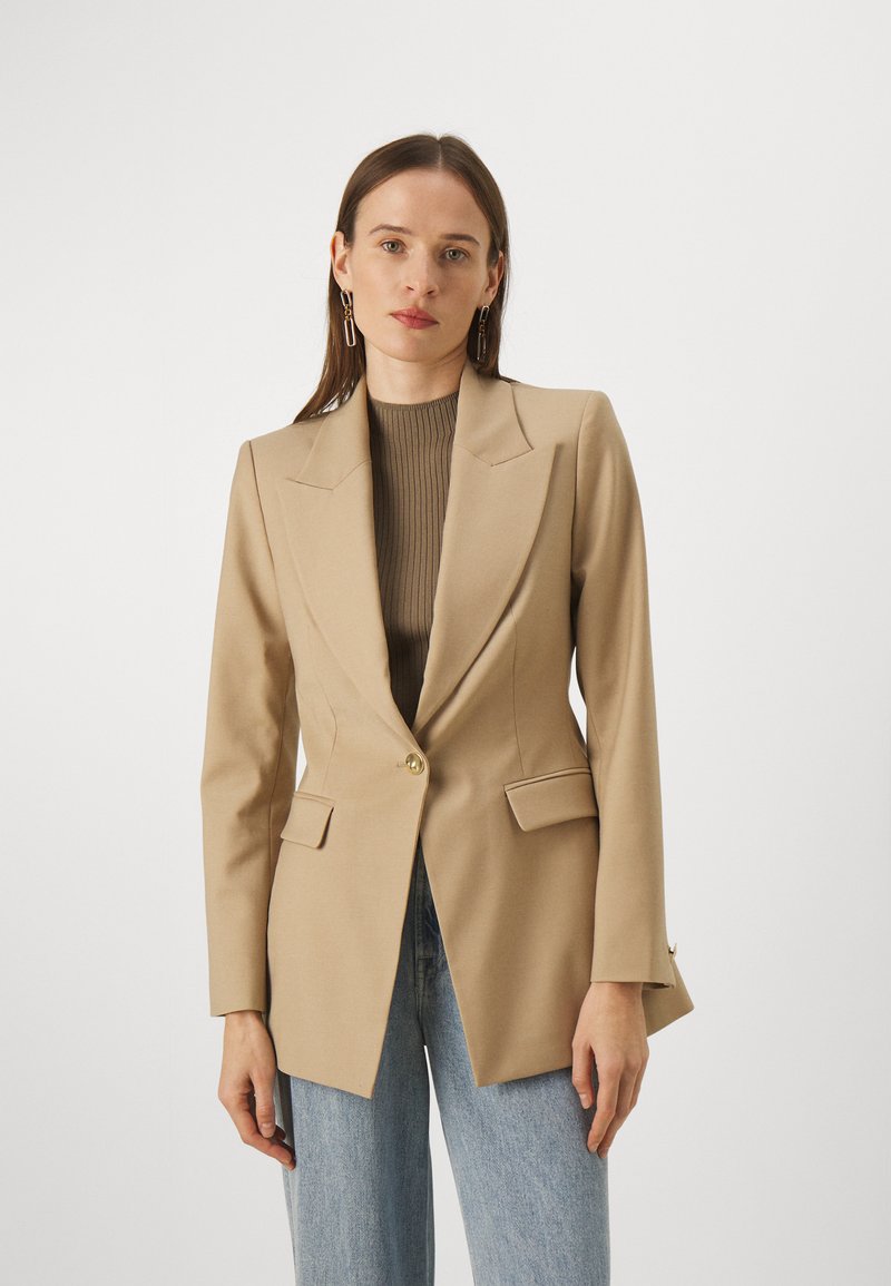 IVY OAK JOLANKA - Blazer - warm cedar/beige - Zalando.nl