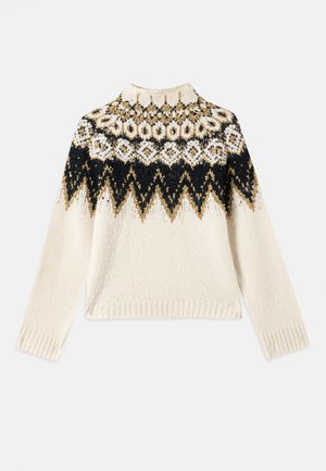 LIZZY SWEATER - Svetrík - cream
