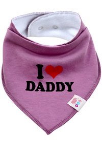 M.M.C. 6 PACK I LOVE MOMMY DADDY  - Babero - mädchen set