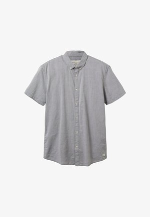 MIT STRUKT - Camicia - navy dobby circle structure