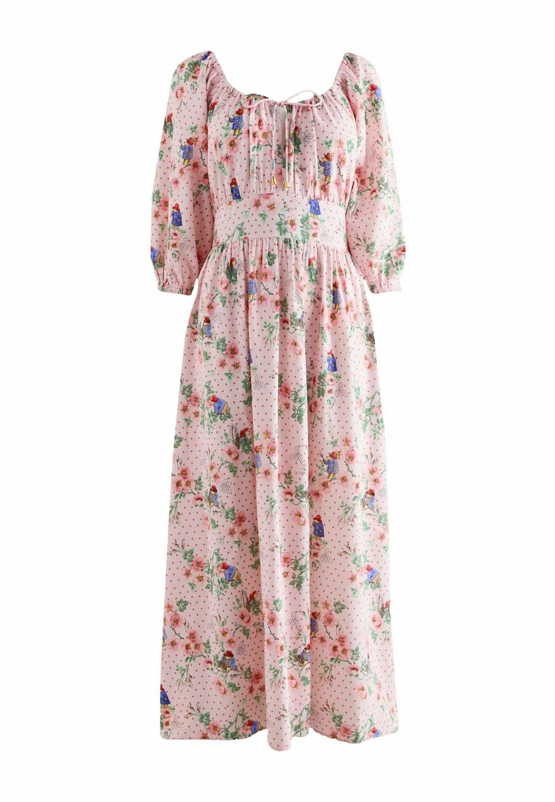Cath Kidston REGULAR FIT - PADDINGTON BLOSSOM PRINT MILKMAID DRESS 