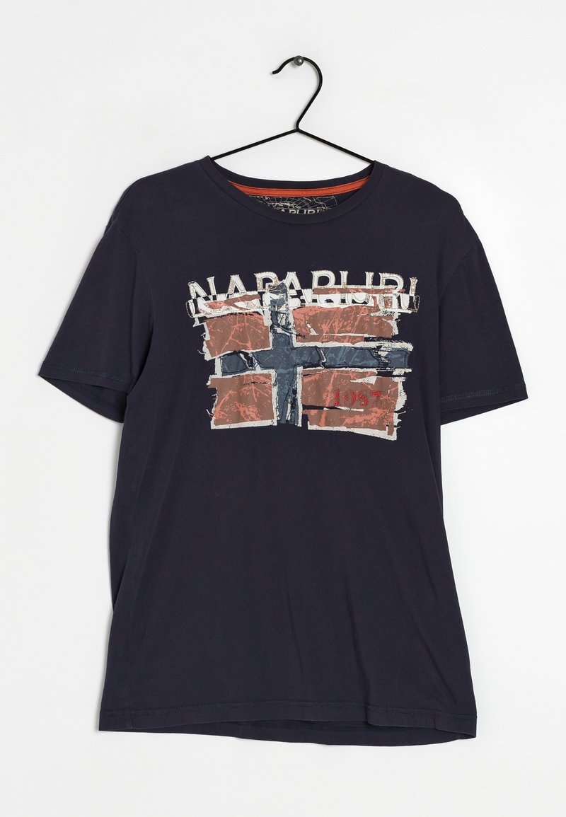 Napapijri T-shirt imprimé - blue