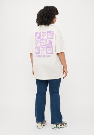 Print T-shirt - off white