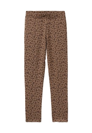 TEZENIS - Legíny - kalhoty  - brown