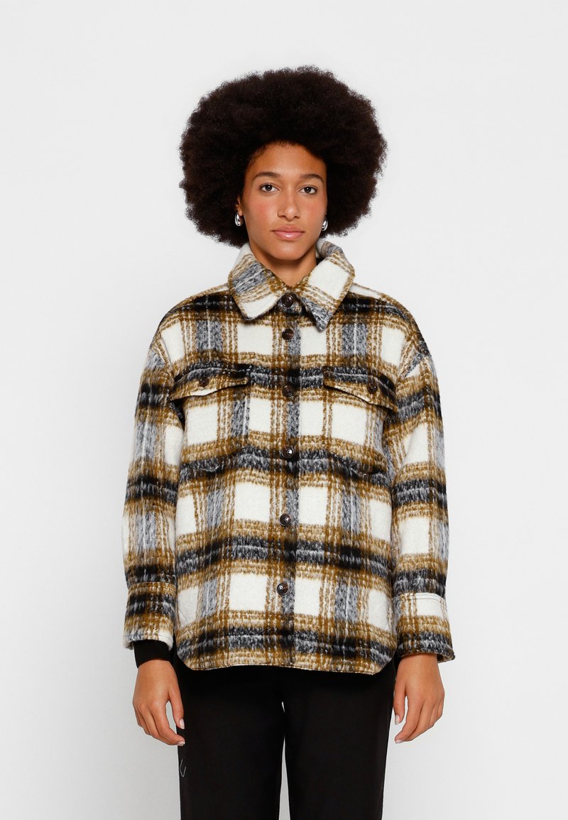 Scotch & Soda Overhemdblouse olijfgroen