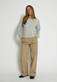 PEPPERCORN Kardigan - m light grey melange