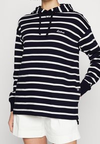 Barbour Hoodie - dark blue