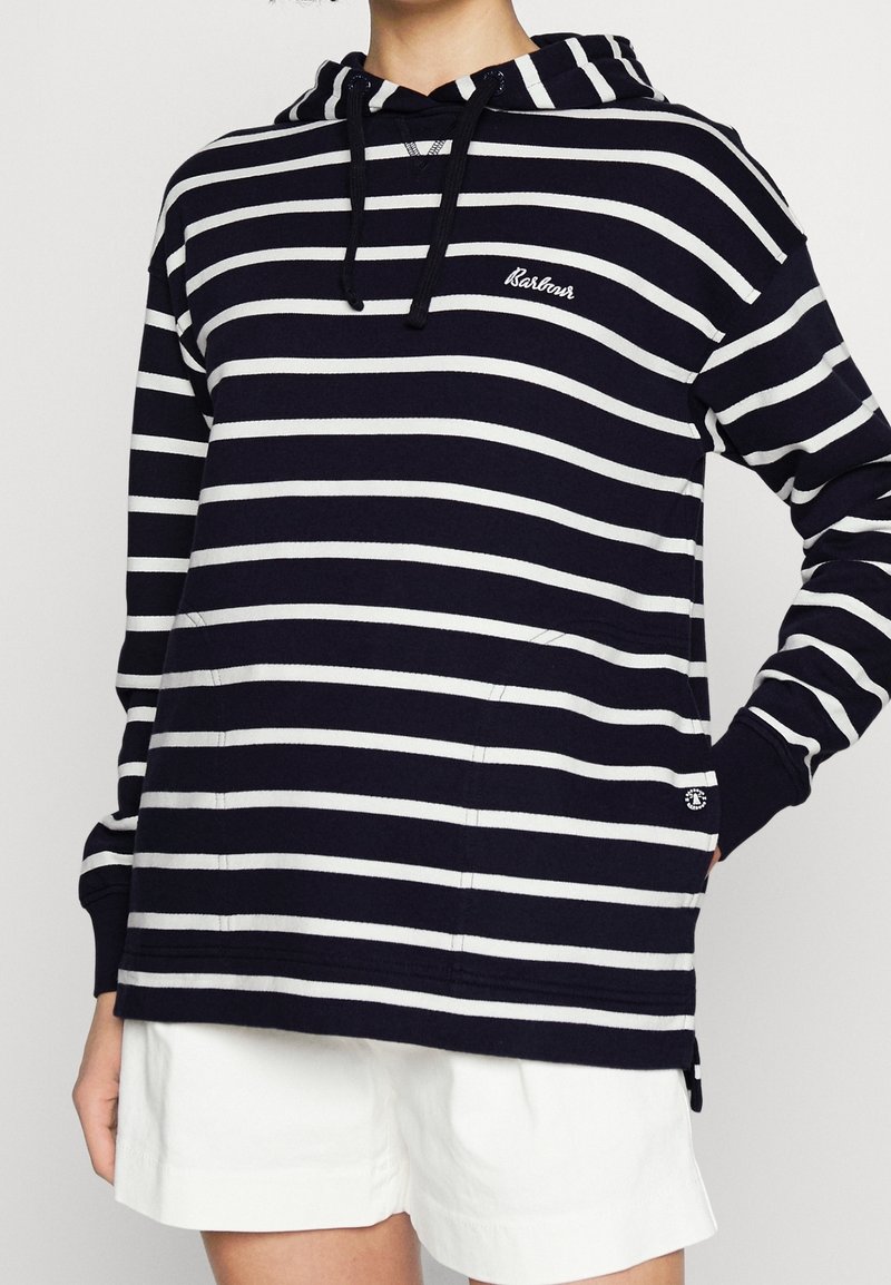 Barbour Hoodie - dark blue