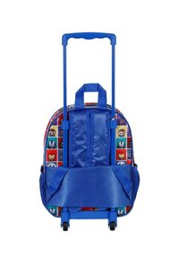 Karactermania CAPTAIN AMERICA FIRST SMALL 3D RUCKSACK WITH WHEELS - Trolley - Captain America blue