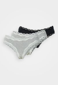 Unselected, light grey melange