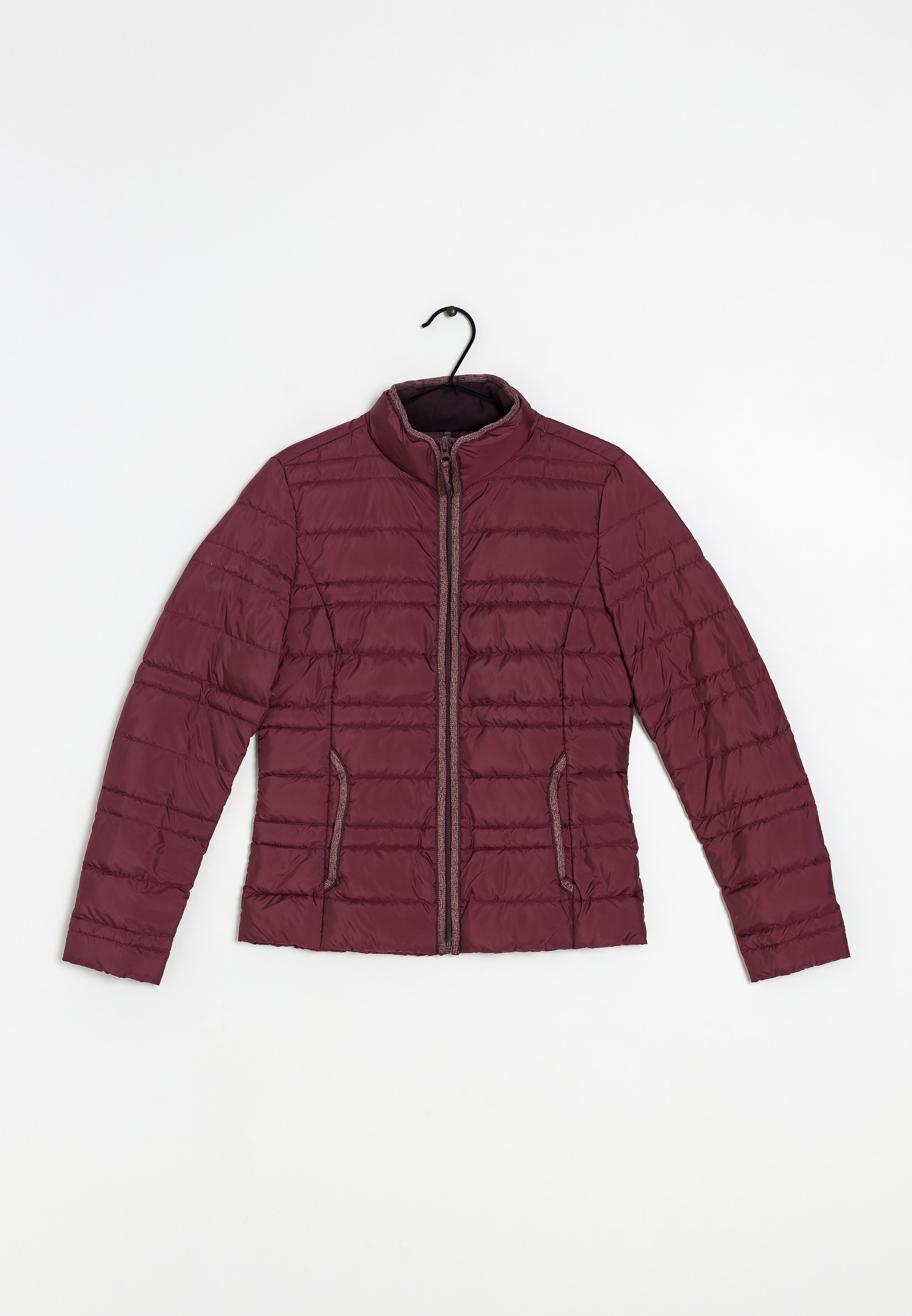 Winter Jacket Jacke Rot S Oliver Puffermantel In Satin-Optik