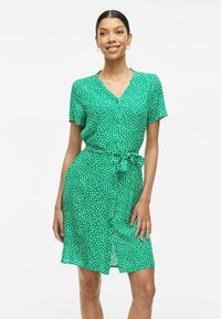 VILA KURZ - Abito a camicia - jelly bean