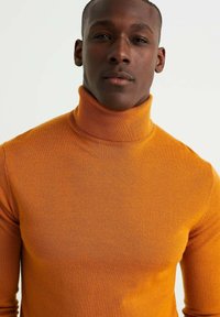 WE Fashion THE MERINO KNIT - Džemperis - yellow