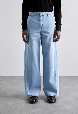 HYBRID TROUSERS - Jean boyfriend - light blue