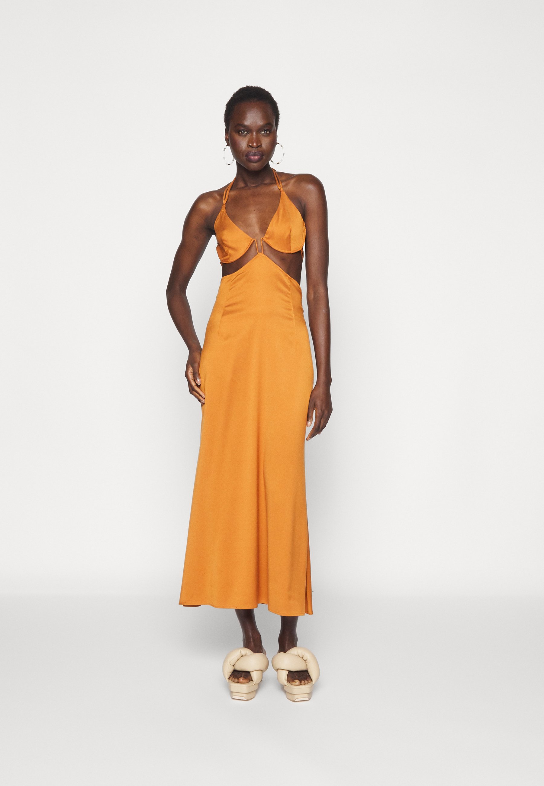 Cult Gaia KISHA DRESS - Vestito elegante - ginger/arancione - Zalando.it