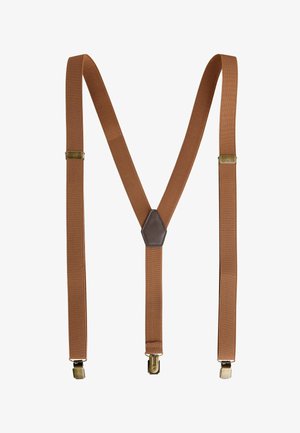 Next, SLIM HERITAGE BRACES - Cintura - tan brown