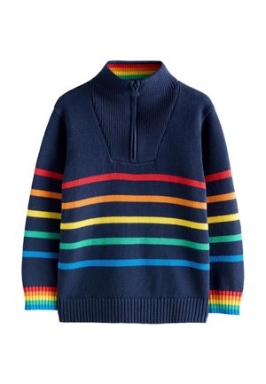 Little Bird REGULAR FIT - LONG SLEEVE ZIP - Strickpullover - navy