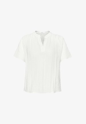 OPUS KURZARM FLANDRA - Blouse - milk
