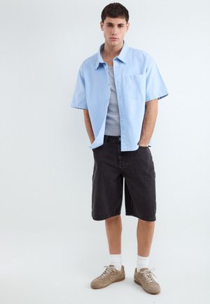 Balmohk, Short-Sleeved Oxford - Overhemd - light blue