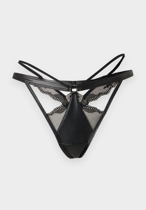 Hunkemöller, ILENIA STRING - Tanga - caviar