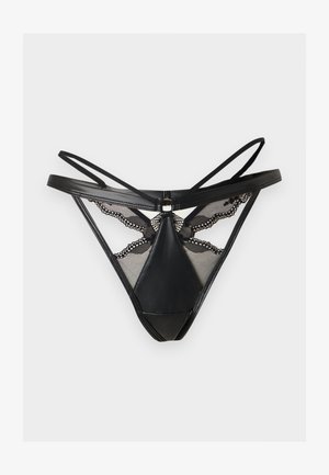 Hunkemöller, ILENIA STRING - Tanga - caviar